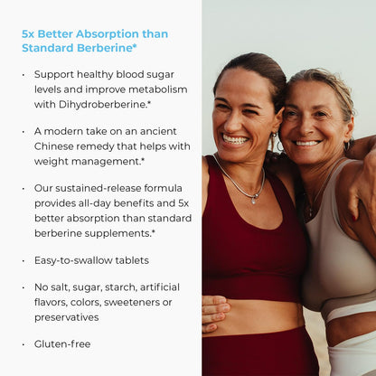 Endur Dihydroberberine SR – Blood Sugar & Metabolism Support, 180 Tablets