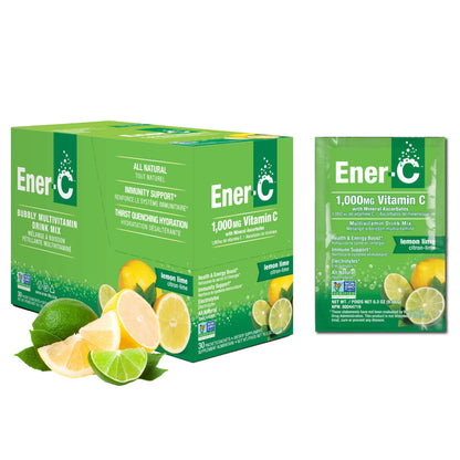 Ener-C Multivitamin Drink Mix – Immune Support Vitamin Packets (Lemon Lime) – 30 Count
