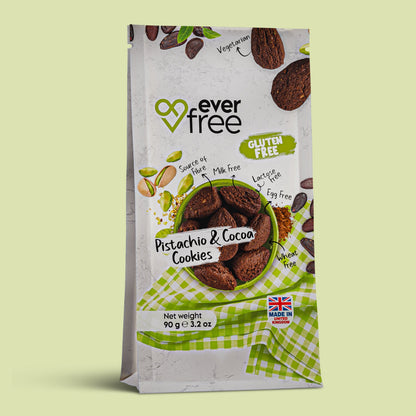 Biscotto Senza Glutine al Pistacchio e Cacao