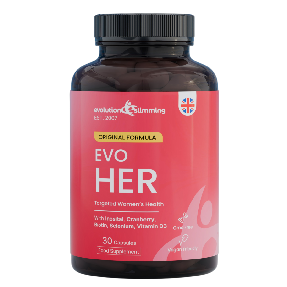 EvoHer Women's Health Capsules | Hormone Balance & Vitality Support