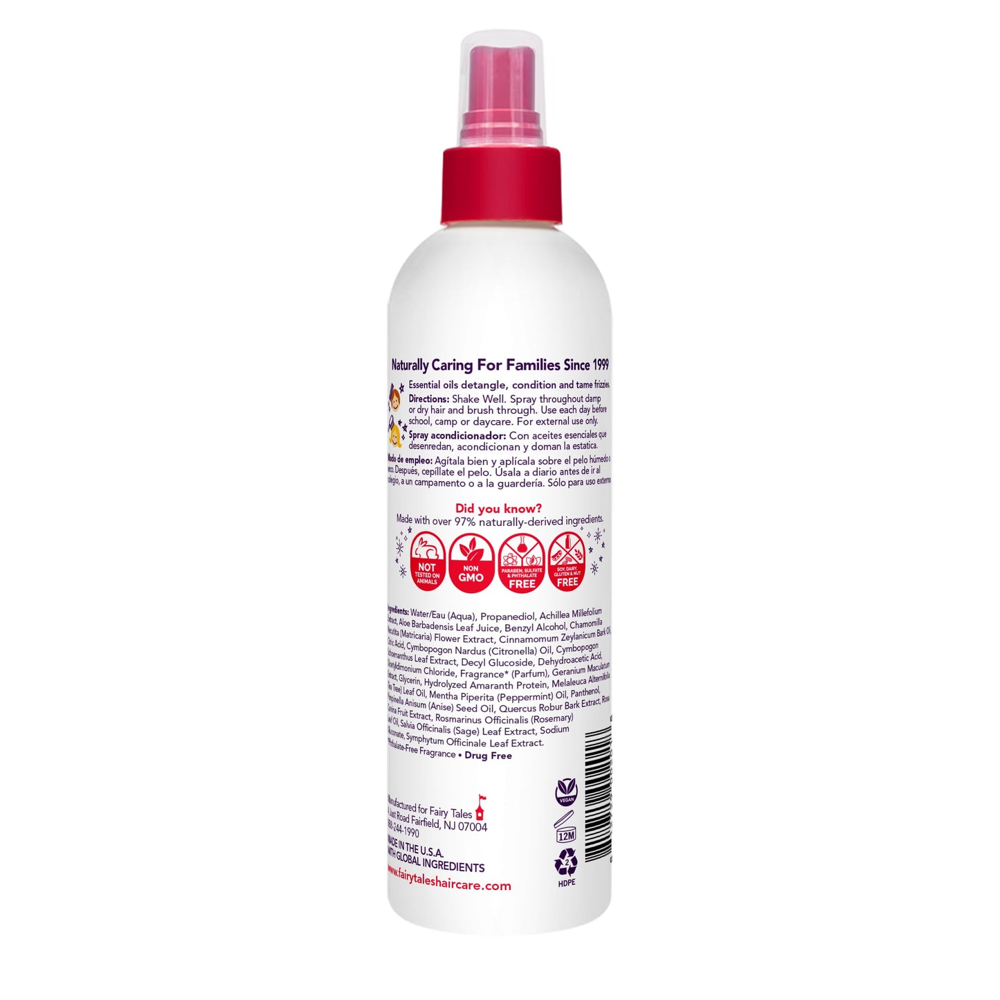 Fairy Tales Rosemary Repel Daily Kids Conditioning Spray – 8 oz