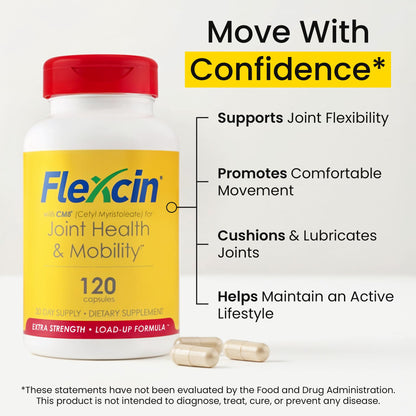 Flexcin Extra Strength CM8 Joint Formula — 360 Capsules (3-Pack)