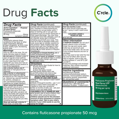 FlutiCare Fluticasone Nasal Spray 50mcg – 24h Allergy Relief