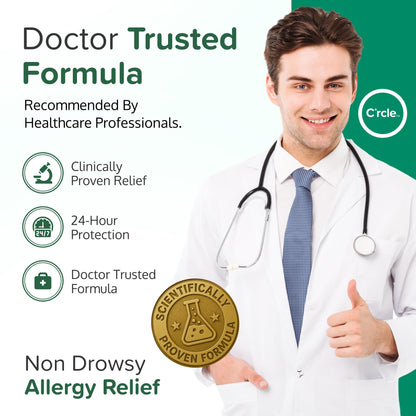 FlutiCare Fluticasone Nasal Spray – 24-Hour Non-Drowsy Allergy Relief, 50 mcg, 3 Month Supply