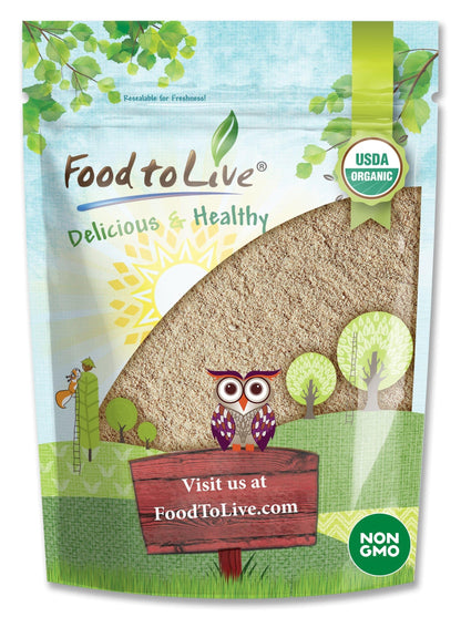 Food to Live Organic Ashwagandha Root Powder - 1 lb, Non-GMO