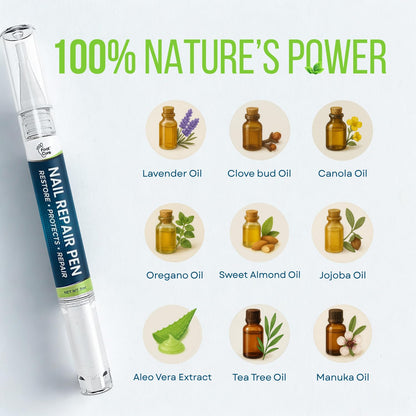 Foot Cure Nail Repair Pen – Extra Strength Toenail Fungus Treatment (USA Made)
