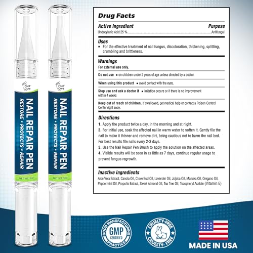 Foot Cure Nail Repair Pen – Extra Strength Toenail Fungus Treatment (USA Made)