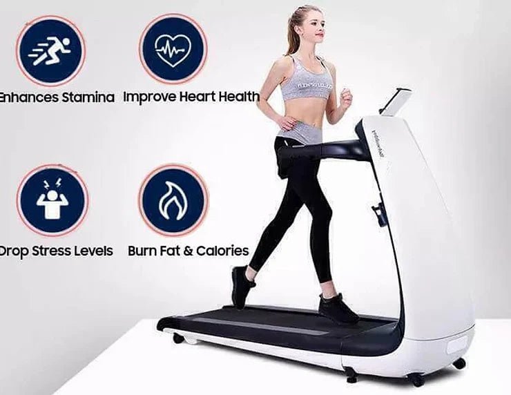 Fuji BeHealthy Cushioned, Foldable Treadmill for Home - HealVia LimitedHealVia LimitedFuji BeHealthy Cushioned, Foldable Treadmill for Home