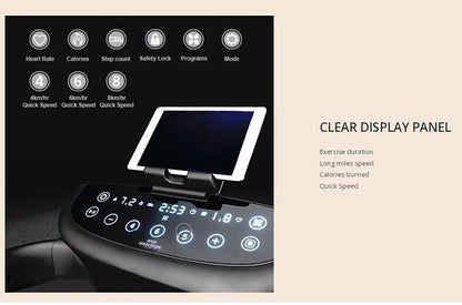 Fuji BeHealthy Cushioned, Foldable Treadmill for Home - HealVia LimitedHealVia LimitedFuji BeHealthy Cushioned, Foldable Treadmill for Home