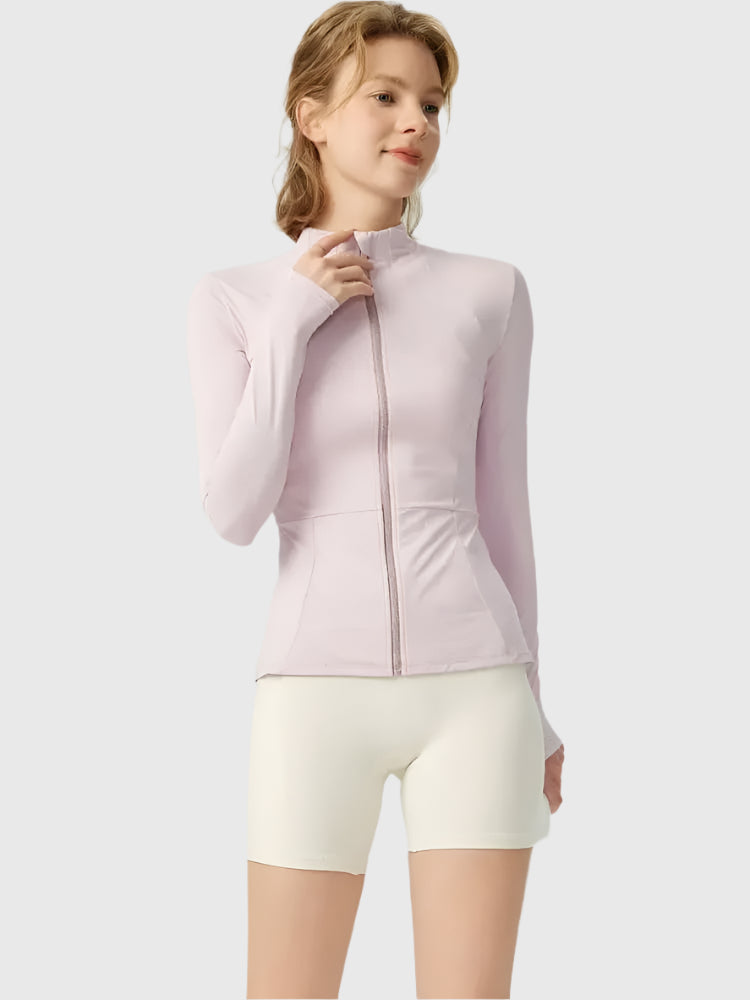 Full Zip UPF50+ Yoga Jacket