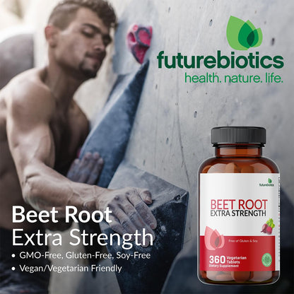 Futurebiotics Beet Root Extra Strength - Non-GMO, 120 Vegetarian Tablets