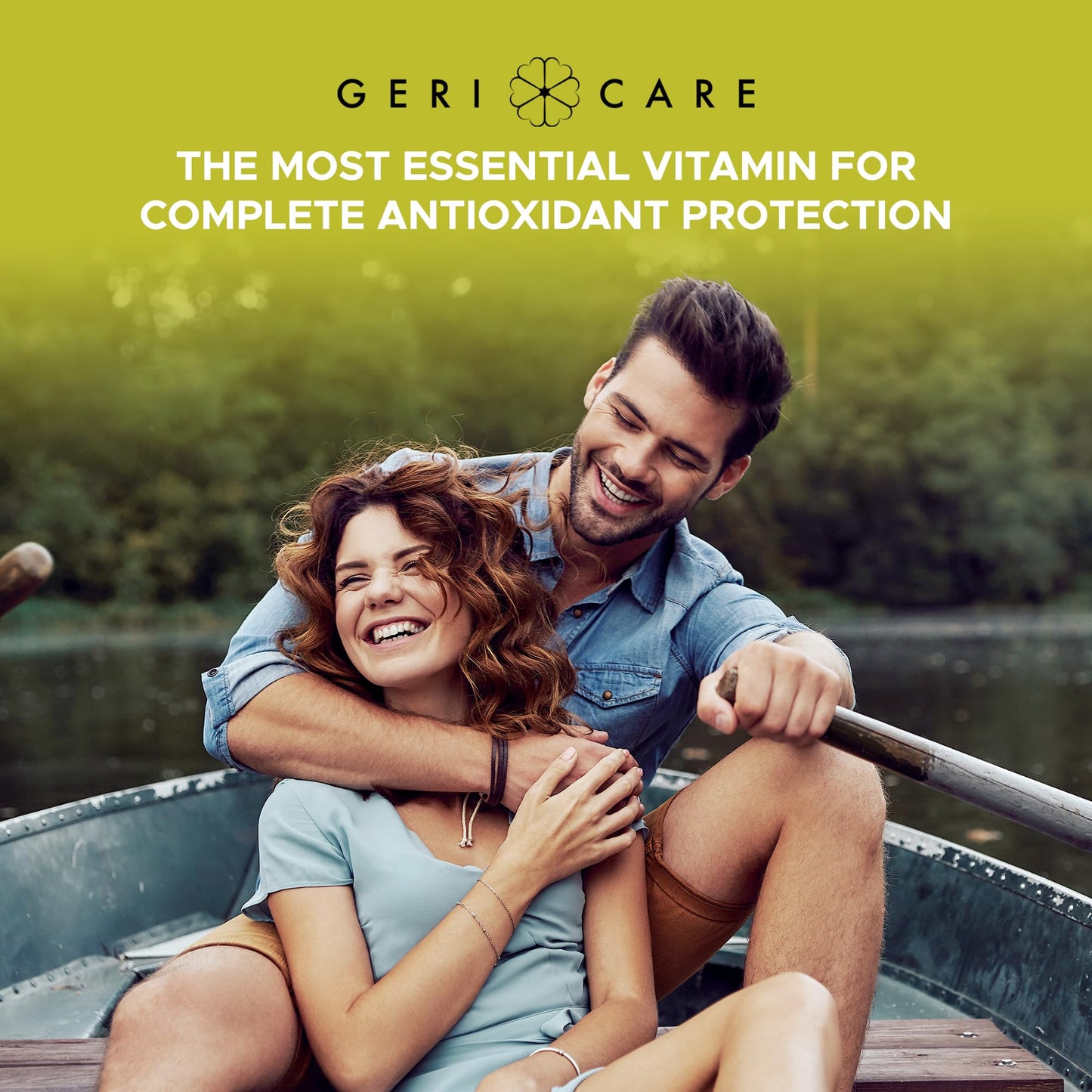 GeriCare High-Potency Vitamin E Capsules – 3 Potencies (100/400/1000 IU) | 100 Count | For Women & Men