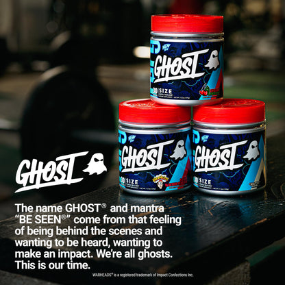 GHOST Size V3 Muscle Builder – 30 Servings, Sugar-Free & Gluten-Free, Creatine & Betaine