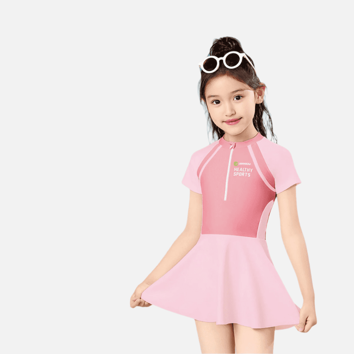 Girl's UPF 50+ Swim Dress