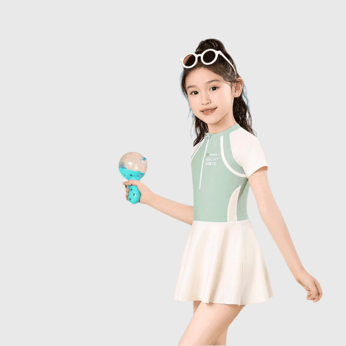 Girl's UPF 50+ Swim Dress
