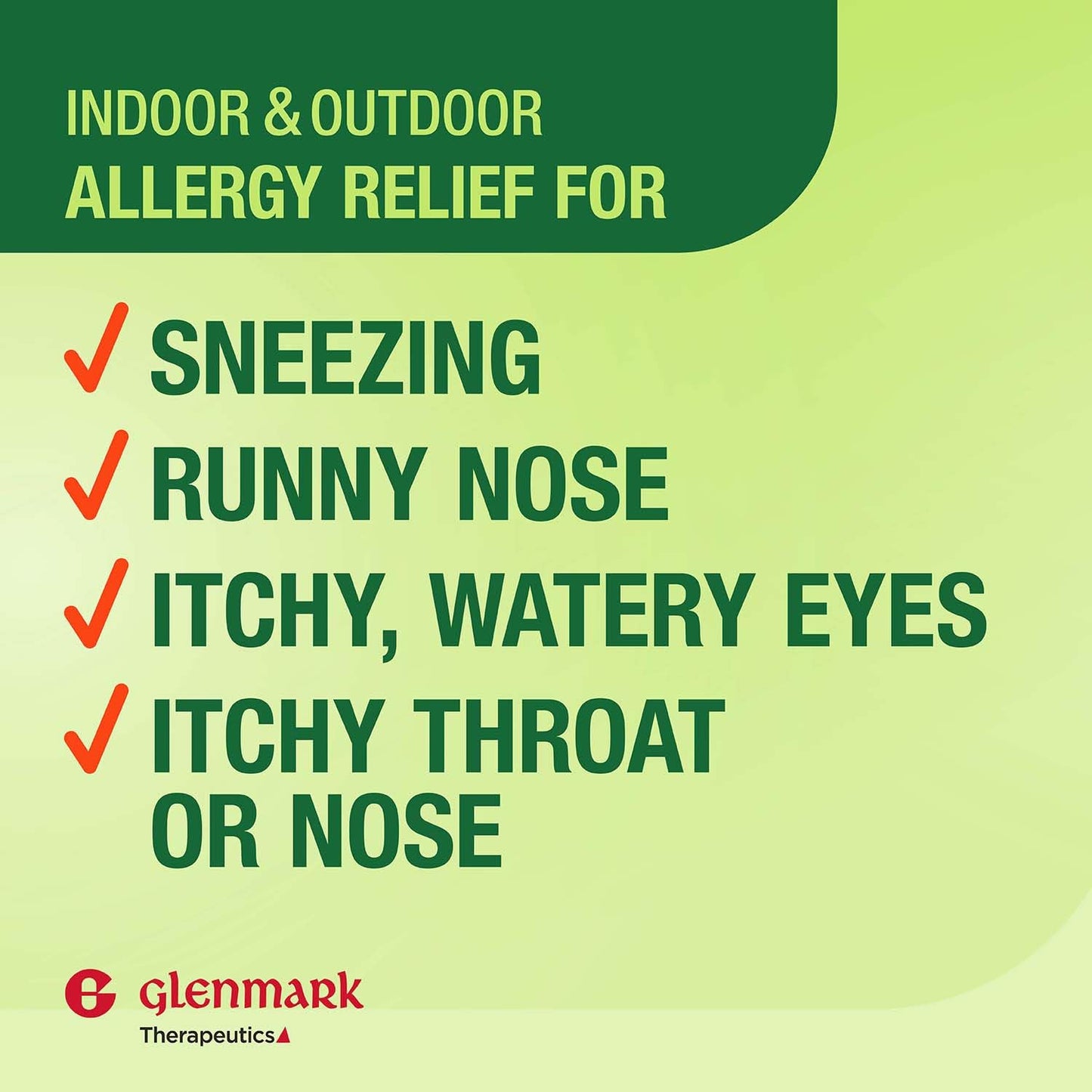Glenmark Therapeutics Cetirizine 10 mg — 365 Count, 24-Hour Allergy Relief