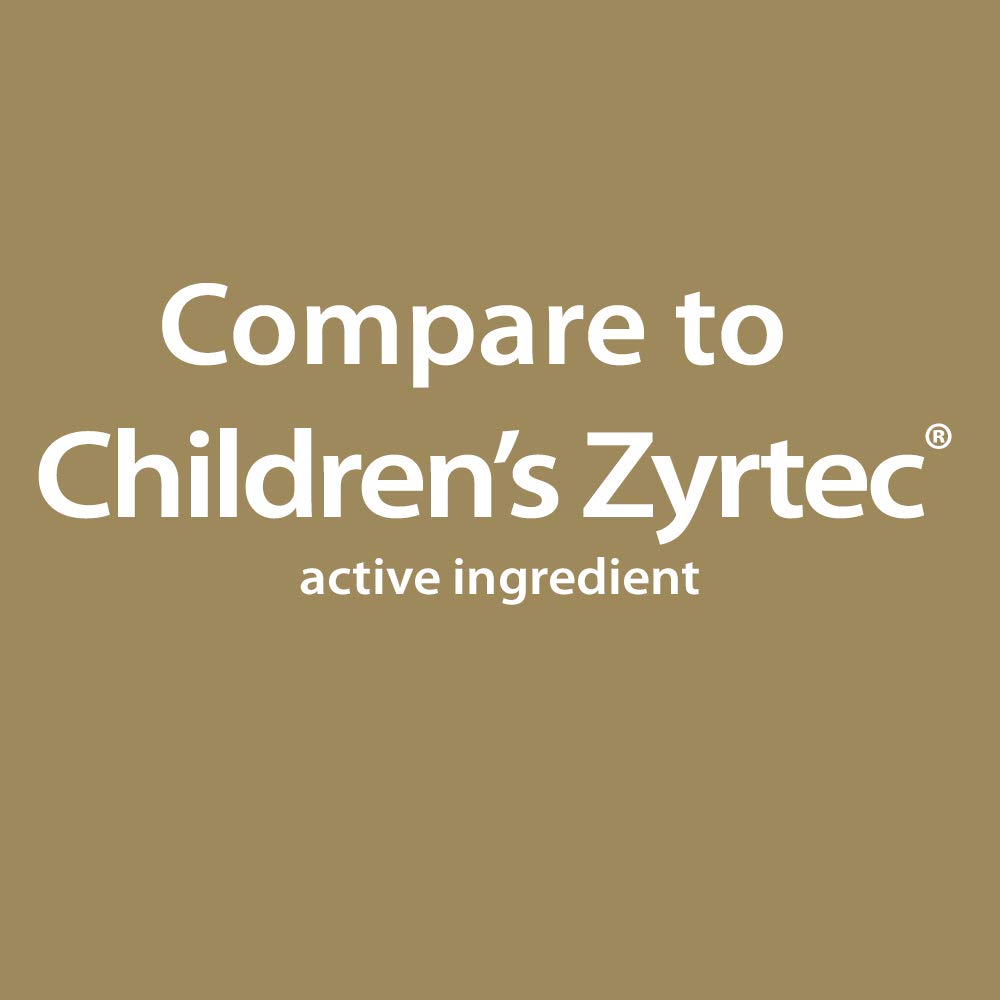 GoodSense Children's All Day Allergy Syrup – Cetirizine 1 mg/mL, Grape Flavor, 4 Fl Oz