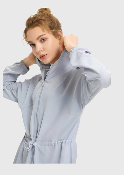 جاكيت واقي من الشمس بعامل حماية من الأشعة فوق البنفسجية 40+