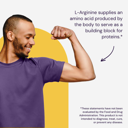 Healthy Origins L-Arginine – American-Made, Non-GMO, Gluten Free, 10.6 oz | Muscle Support