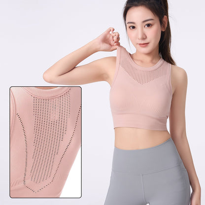 High-Impact Shockproof Yoga Bra