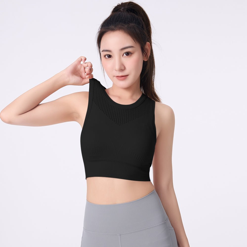 High-Impact Shockproof Yoga Bra