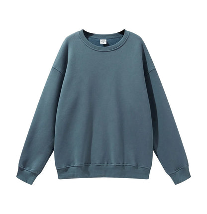 High Quality Crewneck Sweatshirt - Unisex Heavyweight Cotton for Autumn Style