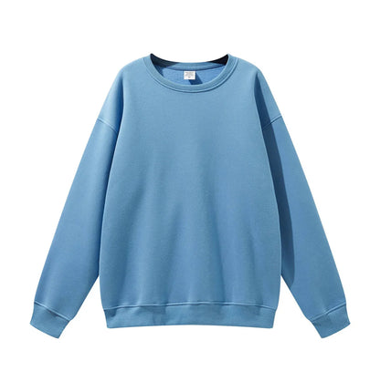 High Quality Crewneck Sweatshirt - Unisex Heavyweight Cotton for Autumn Style