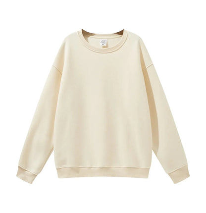 High Quality Crewneck Sweatshirt - Unisex Heavyweight Cotton for Autumn Style