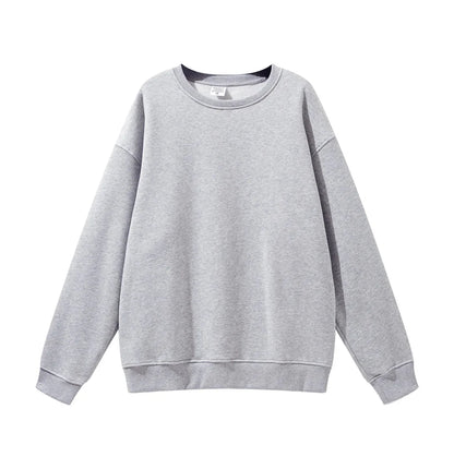 High Quality Crewneck Sweatshirt - Unisex Heavyweight Cotton for Autumn Style