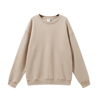 High Quality Crewneck Sweatshirt - Unisex Heavyweight Cotton for Autumn Style