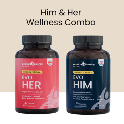 EvoHim EvoHer Wellness Bundle | Daily Vitality & Wellness Support