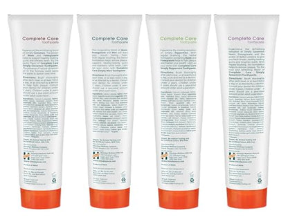Himalaya Botanique Complete Care Toothpaste – Herbal 4-Pack, Fluoride Free, SLS Free