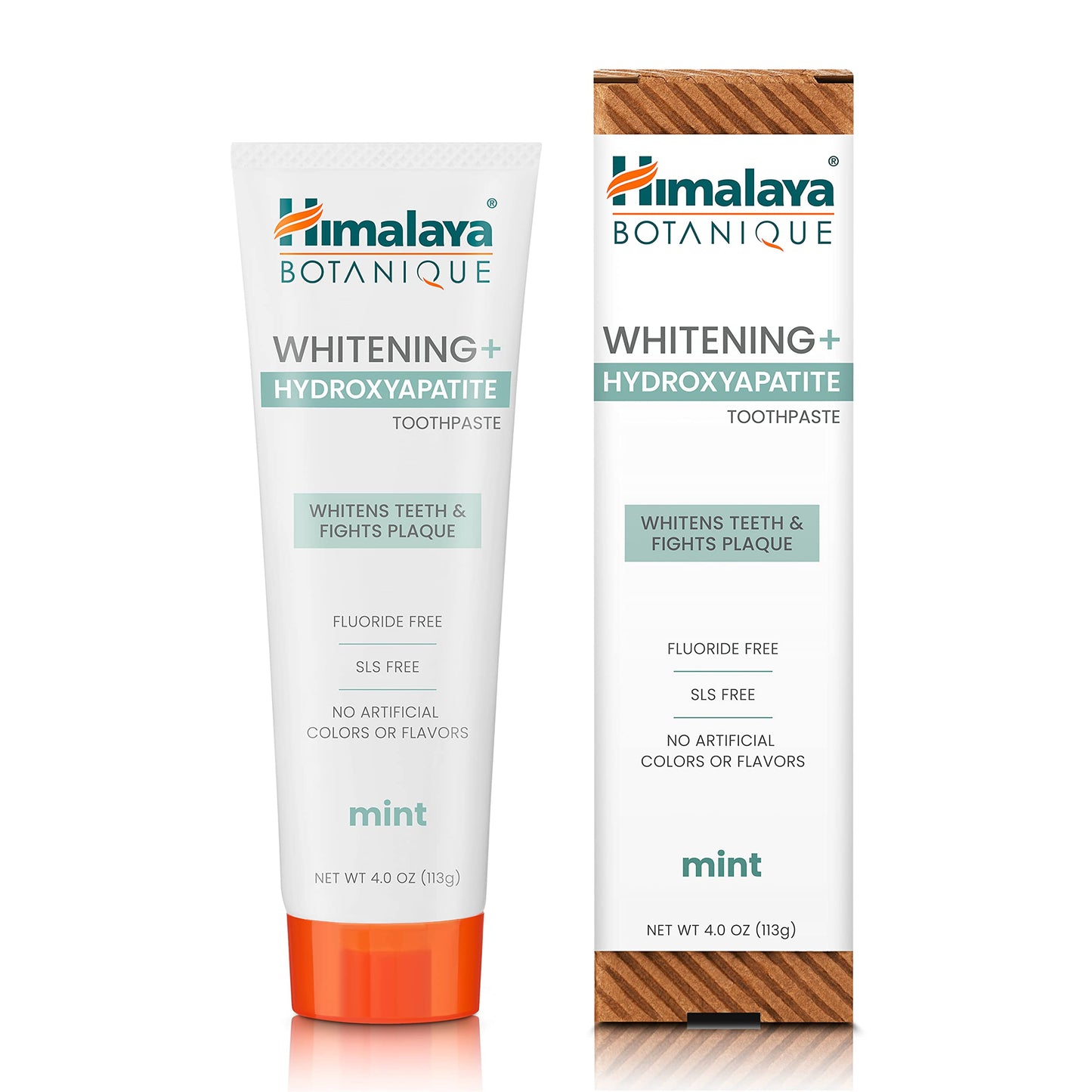 Himalaya Botanique Whitening Toothpaste with Nano Hydroxyapatite - Mint, 4 oz