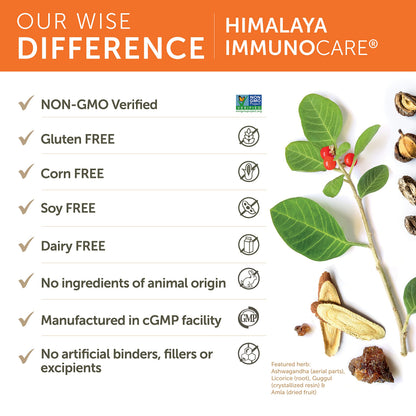 Himalaya ImmunoCare - Herbal Immune Support (Ashwagandha & Amla)