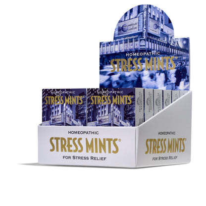 Historical Remedies Stress Mints (12 Pack) | Homeopathic Lozenges for Stress & Digestion, Organic Peppermint, Vegan & Gluten-Free
