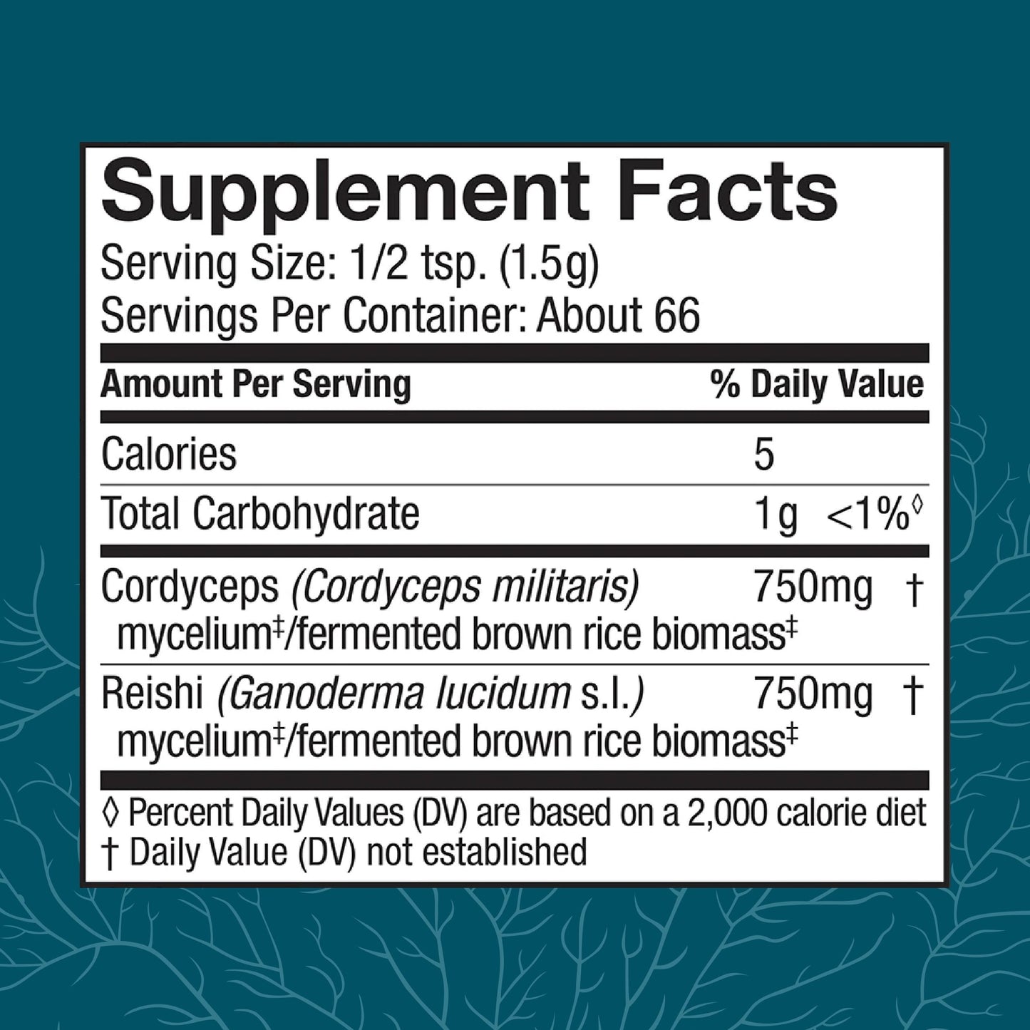 Host Defense CordyChi Powder – Cordyceps & Reishi for Energy, Immunity & Relaxation | 3.5 oz (66 Servings)