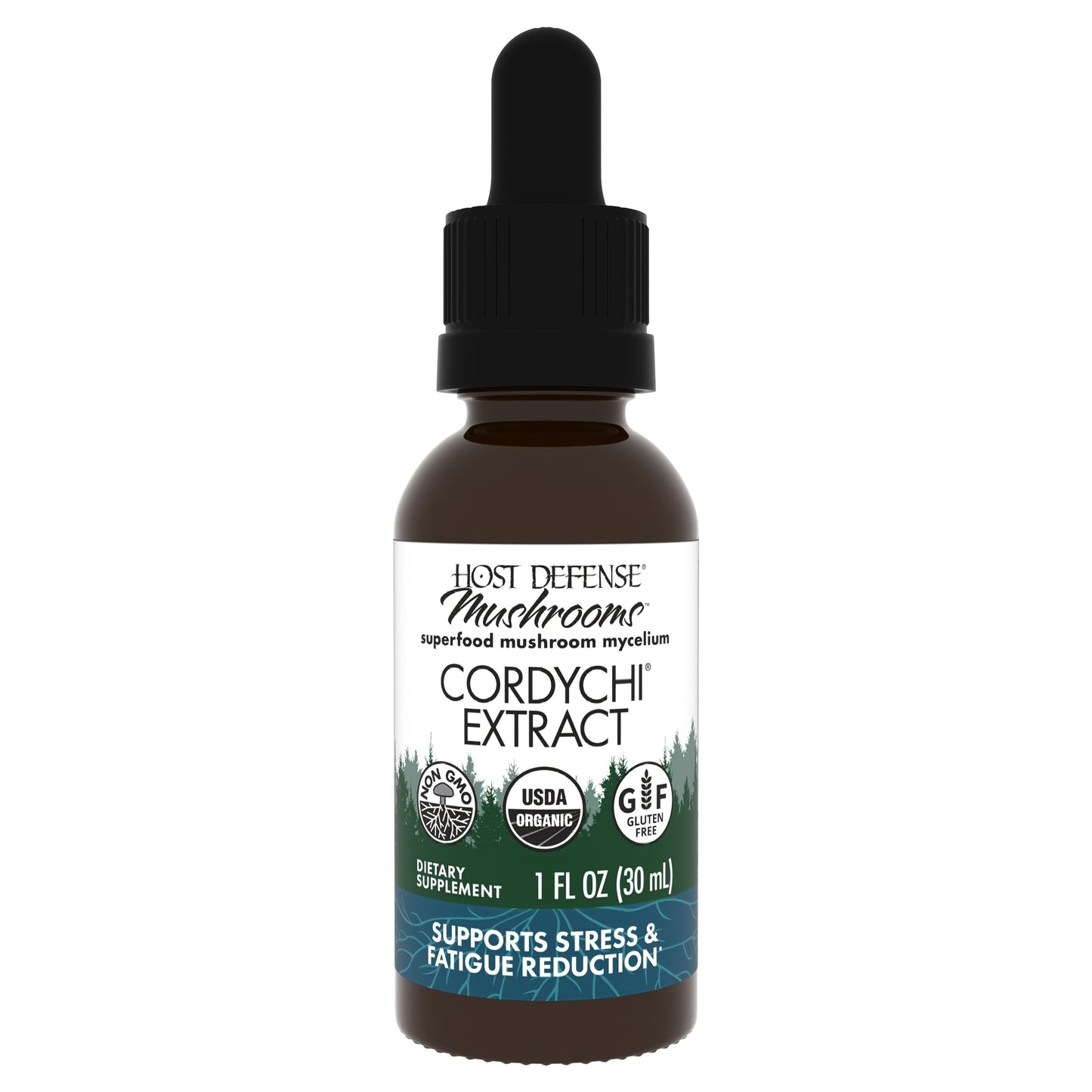 Host Defense CordyChi Extract - Energy & Immune Support (Cordyceps & Reishi)