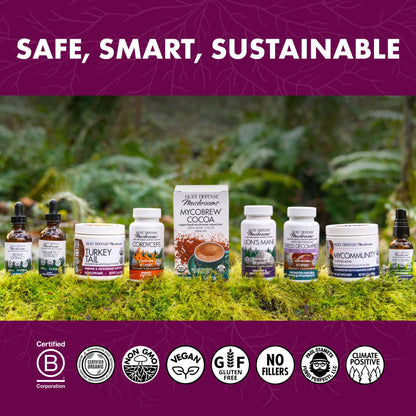 Host Defense Turkey Tail Extract – Digestive Health and Immune Support