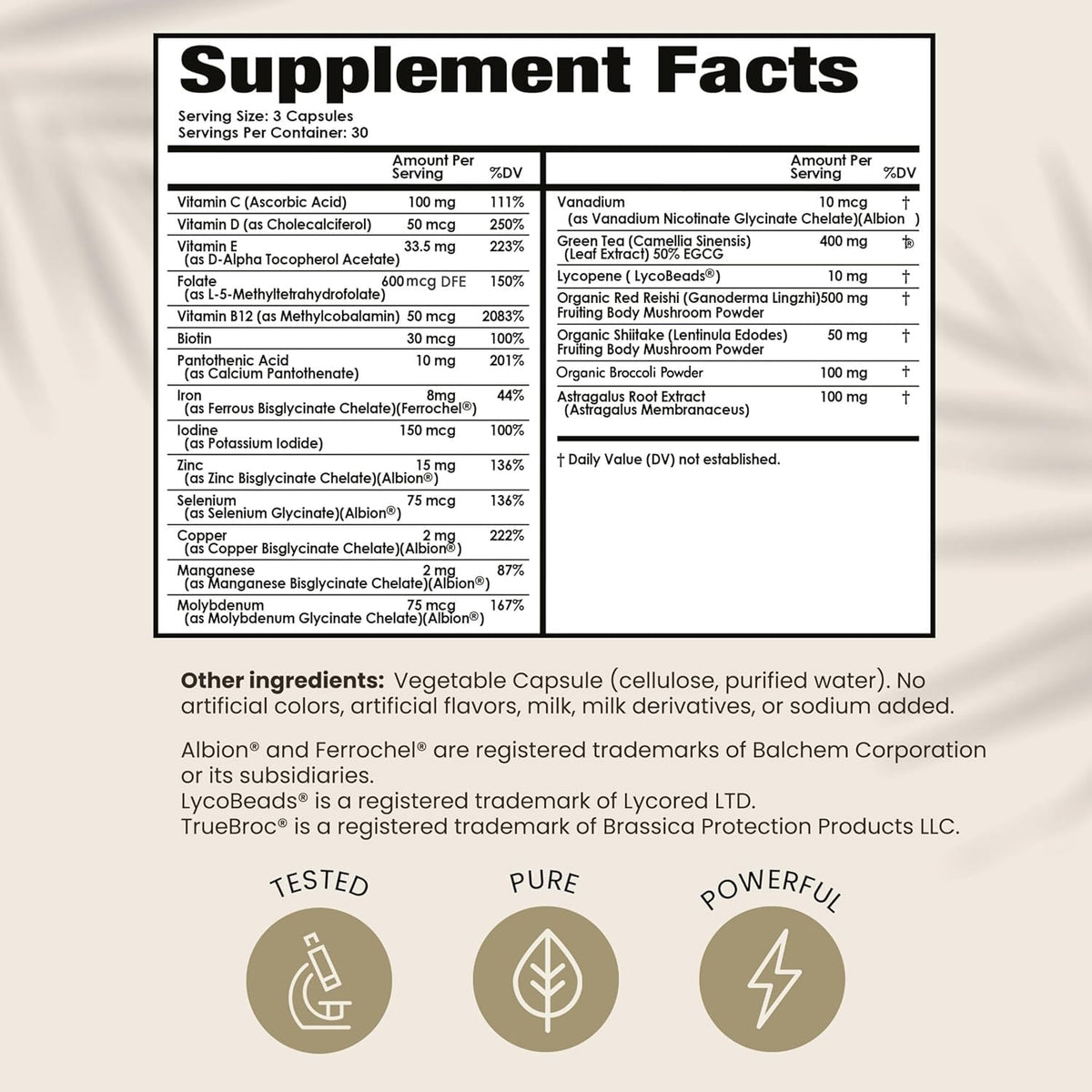 HPD Rx PAPCLEAR: Physician-Formulated Immune Support Supplement | All-Natural 90 Caps | Pack of 6