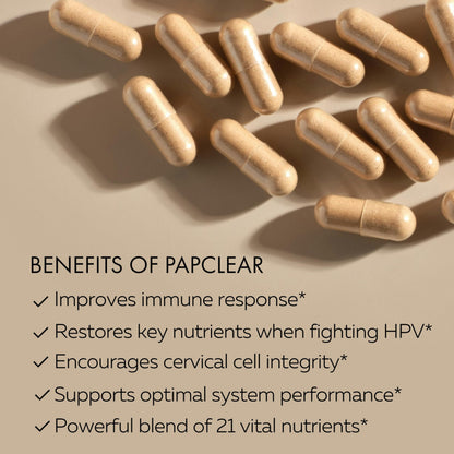 HPD Rx PAPCLEAR: Physician-Formulated Immune Support Supplement | All-Natural 90 Caps | Pack of 6
