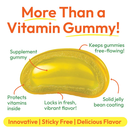 Human Beanz Vitamin C Jelly Beans for Kids | Immune Support, Vegetarian, Kosher