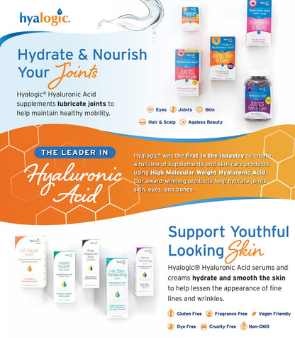 Hyalogic HylaMist Nasal Spray | Hyaluronic Acid Nasal Moisturizer for Dry Nose (2 oz)