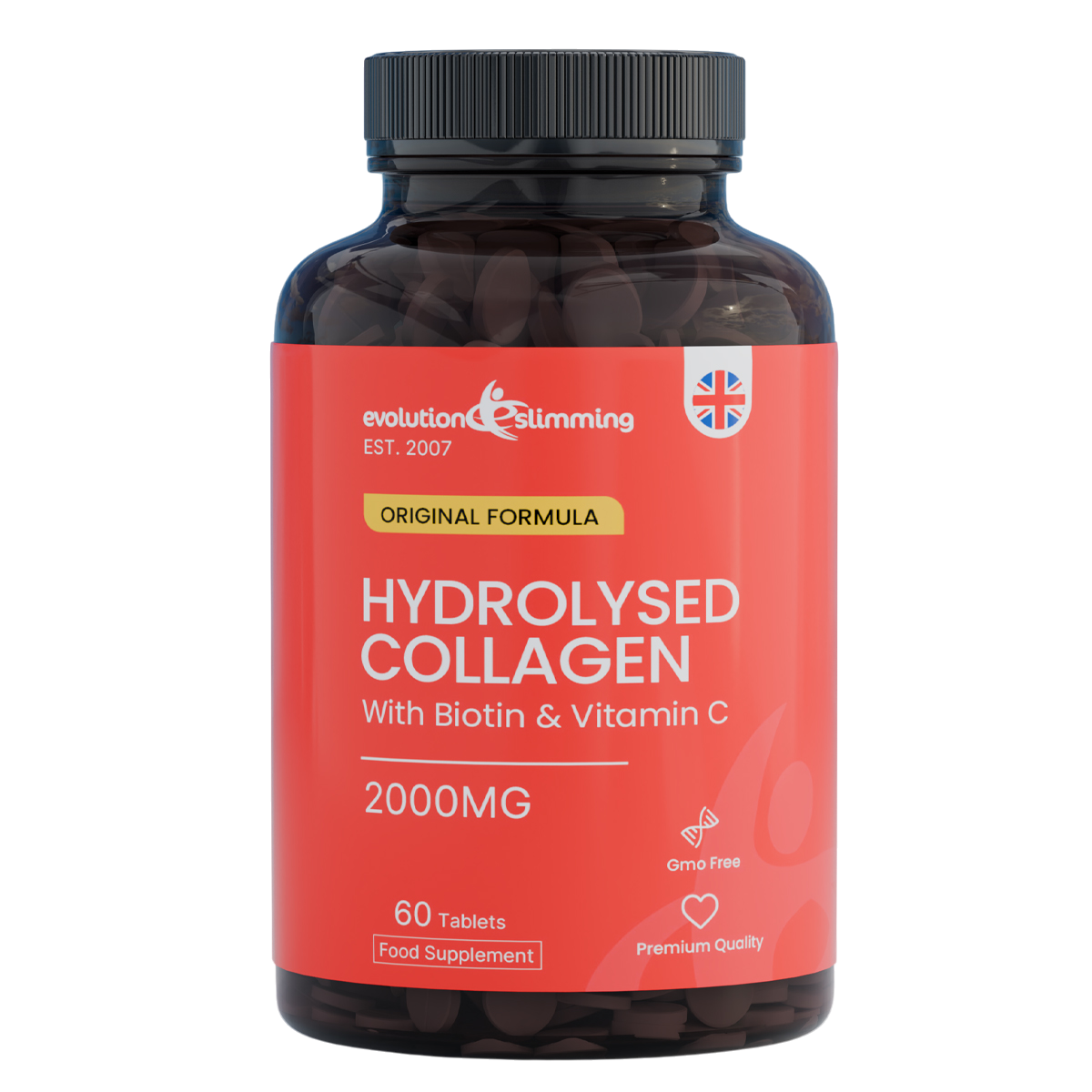 Hydrolysed Collagen 2000mg Complex | Hair Skin & Nail Support