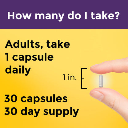 Nature Made Probiotic Capsules 1 Billion CFU BB-12 – 30 Day Supply