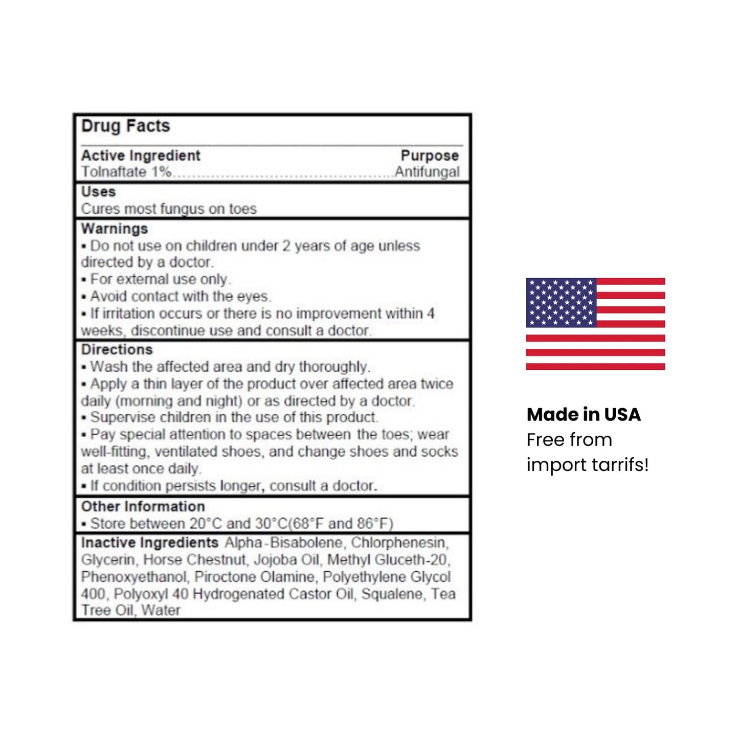 Imperial Feet Toe & Toenail Fungus Treatment – FDA Registered, Extra Strength Nail Care (USA)