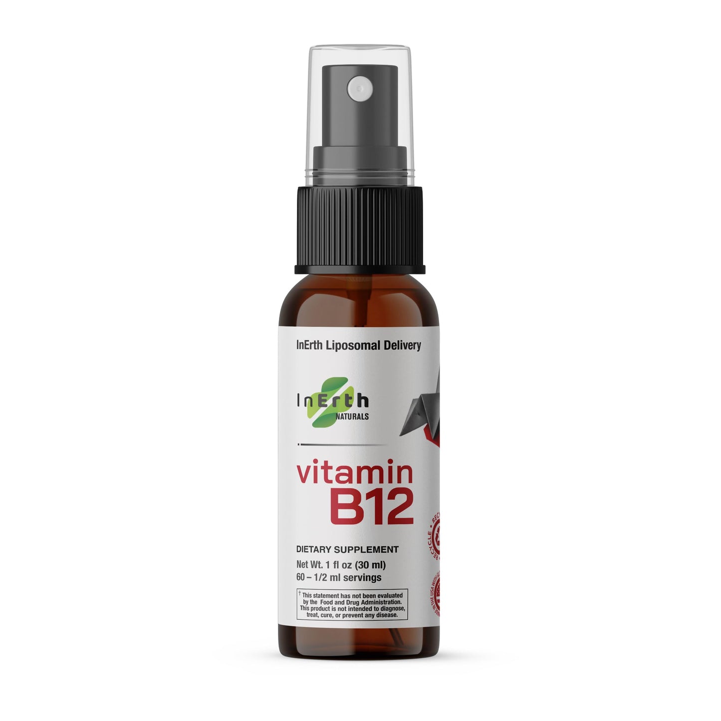 InErth Liposomal B12 Oral Spray – 1000 mcg Methylcobalamin