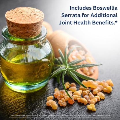 INVIGOFLEX Glucosamine Sulfate with Boswellia Serrata | Shellfish Free, Vegetarian Safe, Gluten Free - 3 Pack
