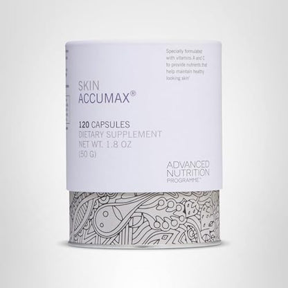 Jane Iredale Skin Accumax Supplement by Advanced Nutrition Programme – 60-Day Supply (Vegan, Gluten-Free)