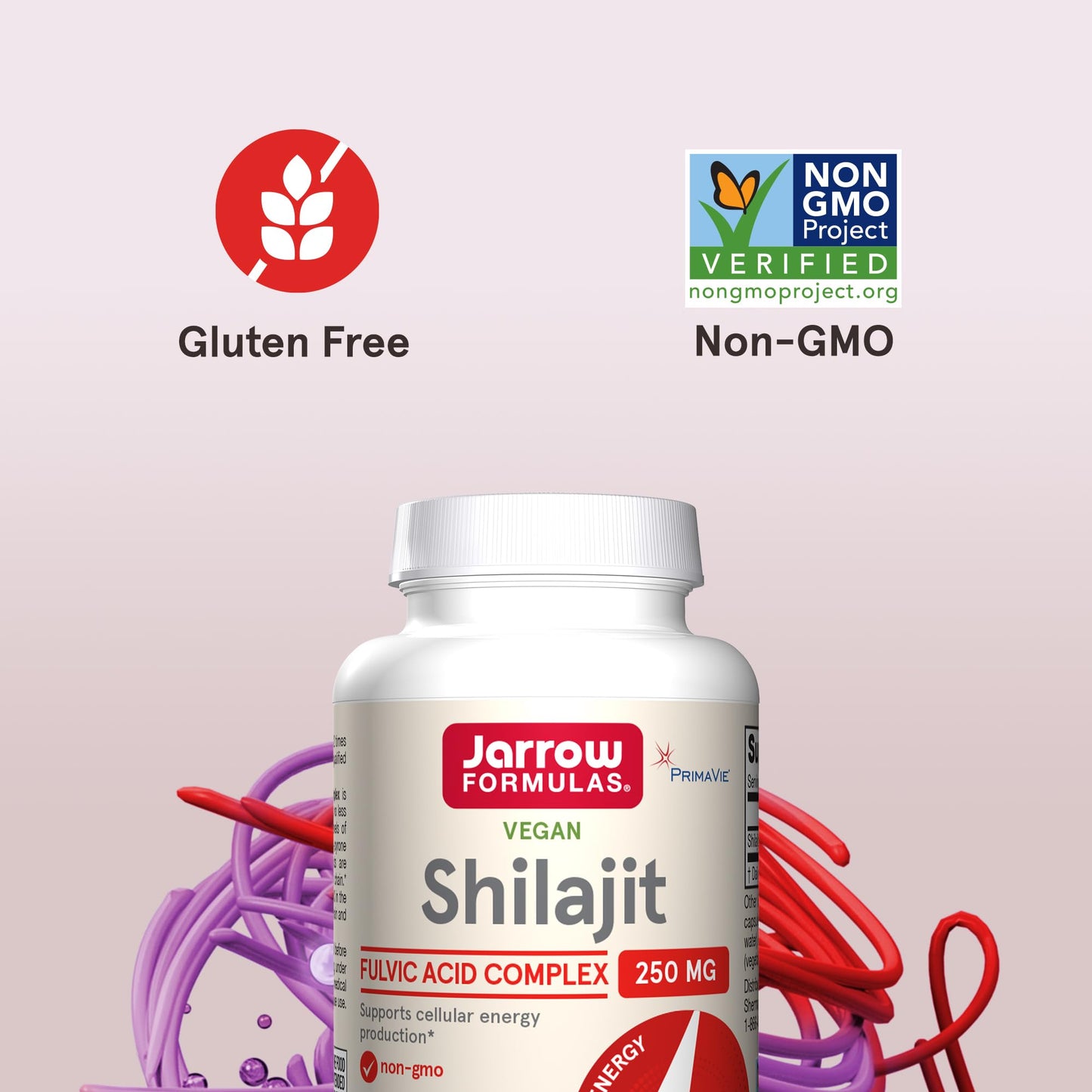 Jarrow Formulas Shilajit 250 mg Fulvic Acid Complex – 60 Veggie Capsules
