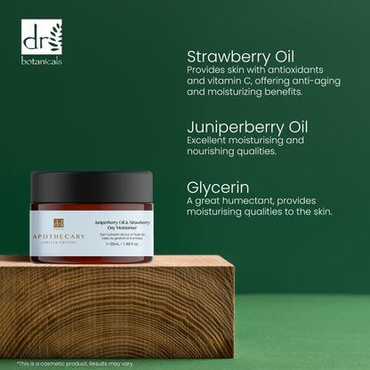 Juniperberry Oil & Strawberry Day Moisturiser 50ml